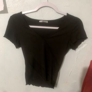 Cute V neck top